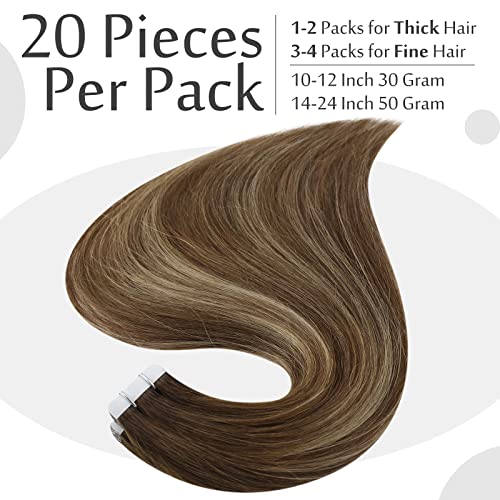 20 Inch 100% Remy Human Hair Extensions for Natural Look and Easy Styling - Image 4