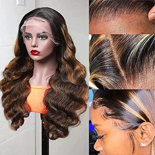 Balayage Human Hair Wig for Women, 20 Inches Long, Soft and Stylish - Image 2