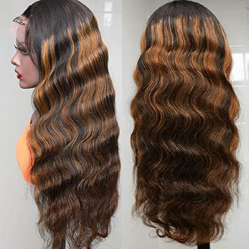 Balayage Human Hair Wig for Women, 20 Inches Long, Soft and Stylish - Image 5