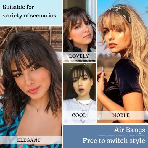 Clip-in Human Hair Front Bangs for Natural Look, Easy Styling and Attachment - Image 5
