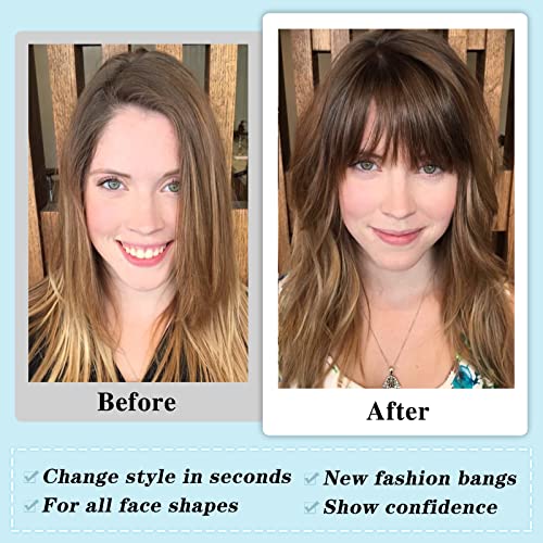 Clip-in Human Hair Front Bangs for Natural Look, Easy Styling and Attachment - Image 4