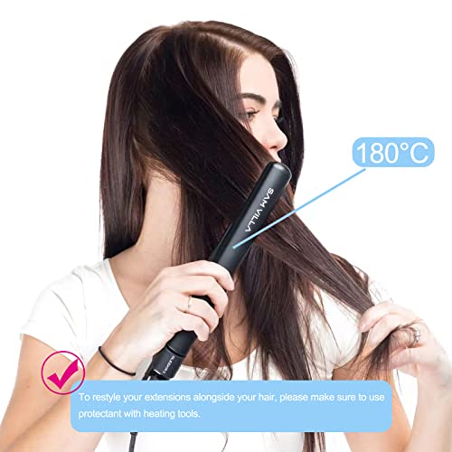 18 Inch Natural Black Human Hair Extensions for Seamless Volume and Length - Image 7