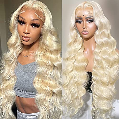 14 Inch Blond Human Hair Wig Natural Look for Everyday Styling