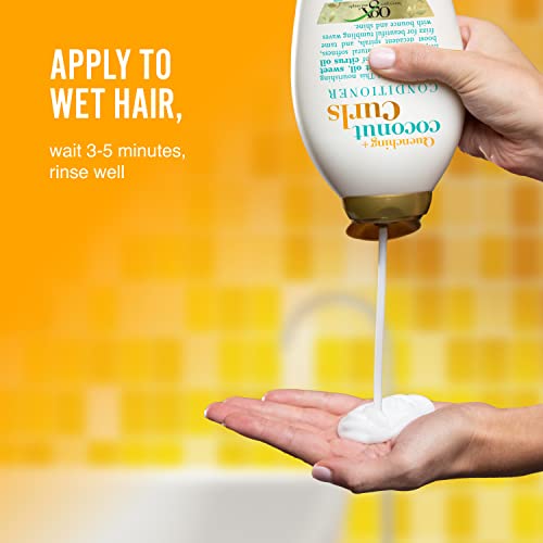 Creme of Nature Coconut Milk Leave-In Conditioner 8 oz for Moisturized Hair - Image 6