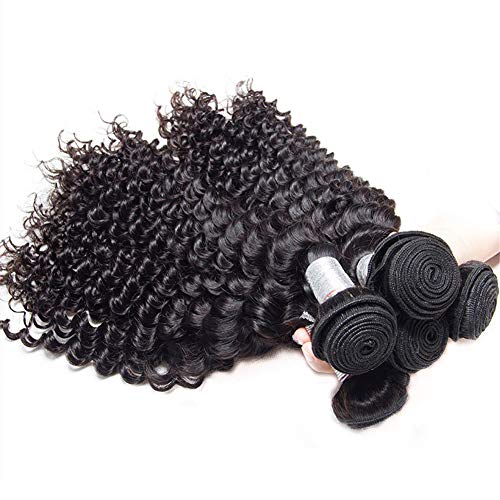 18 Inch Deep Wave 100% Human Hair Extensions Natural Look Easy Styling - Image 3