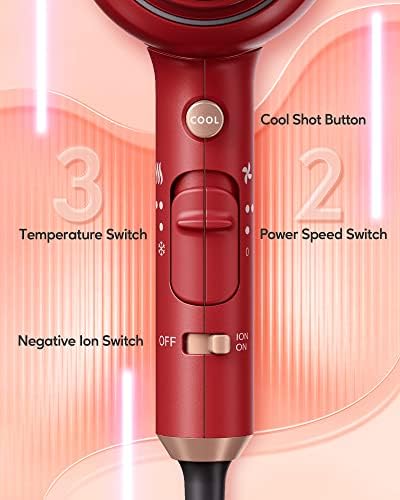 1875W Ionic Ceramic Hair Dryer - Image 5