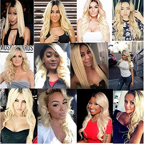 1B 613 Human Hair Lace Front Wig - Image 4