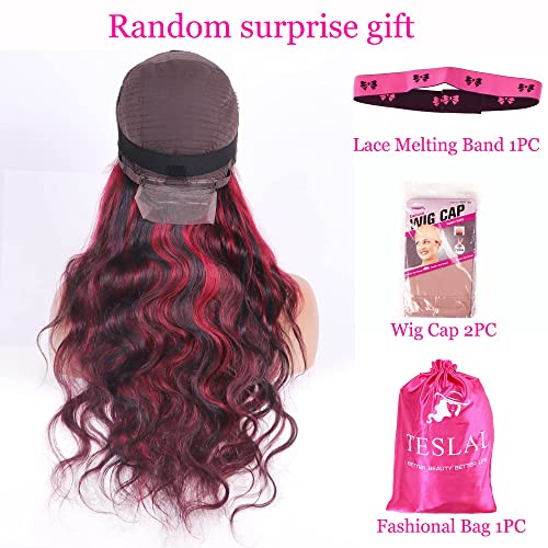 1B Red Human Hair Extensions - Image 3