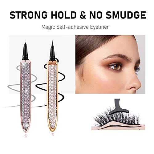 2-in-1 Black Eyeliner and Lash Adhesive - Image 3