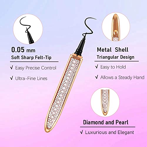 2-in-1 Black Eyeliner and Lash Adhesive - Image 2