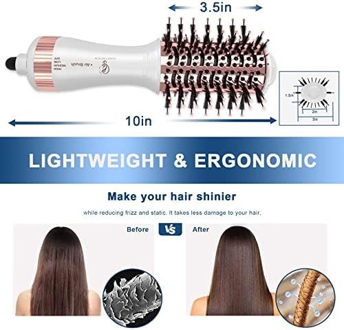2-in-1 Blow Dryer and Volumizer Brush - Image 5