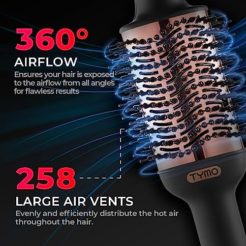 2-in-1 Blow Dryer and Volumizing Hair Brush - Image 5