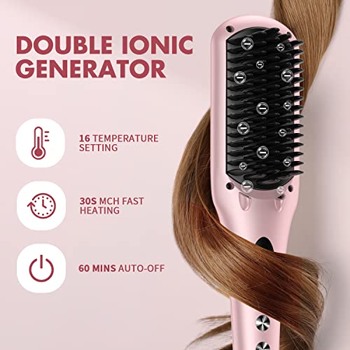 2-in-1 Hair Brush and Straightener - Image 7