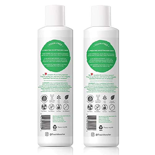 All-in-One Shampoo and Body Wash for All Hair and Skin, 16 oz - Image 2