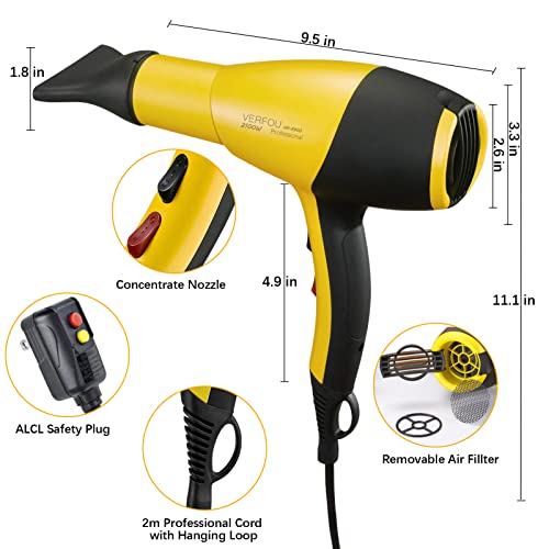 2100W Professional Hair Dryer - Image 4