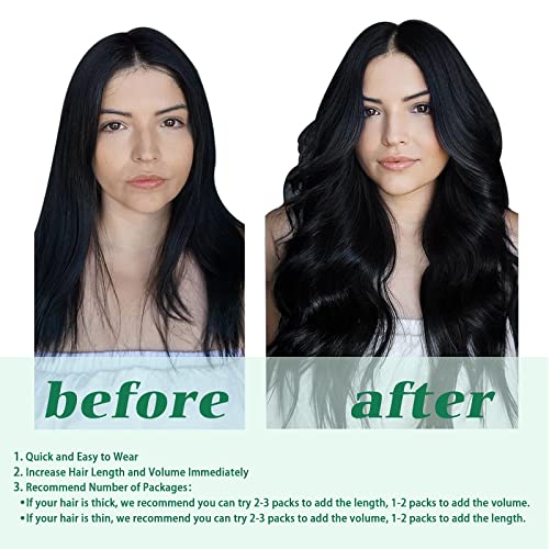 22? Clip-In Human Hair Extensions - Image 7