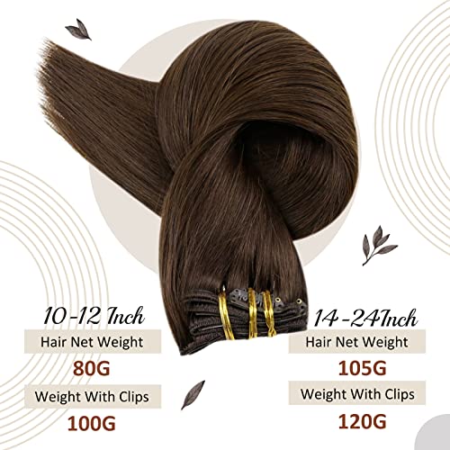 24? Clip-In Human Hair Extensions - Image 4
