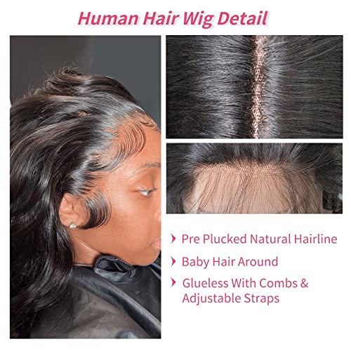 24? Human Hair Lace Front Wig - Image 2