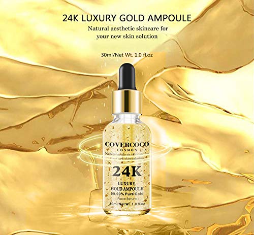 24K Gold Infused Hair Serum for Ultimate Shine and Health, 2 fl oz - Image 7