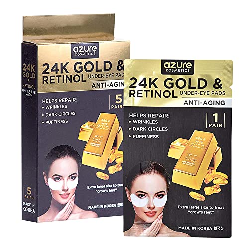 24k Gold Retinol Under Eye Pads