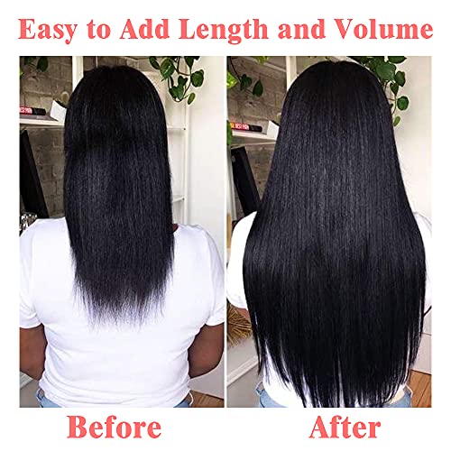 26 Inch Human Hair Clip-In Extensions - Image 6