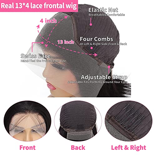 26-Inch Long Human Hair Wig for a Natural Look and Feel, Ideal for Daily Wear - Image 6