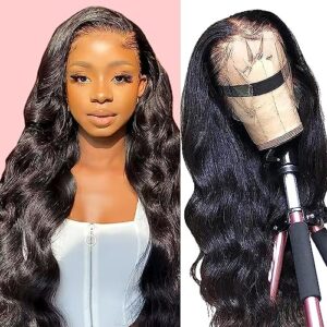26-Inch Long Human Hair Wig for a Natural Look and Feel, Ideal for Daily Wear