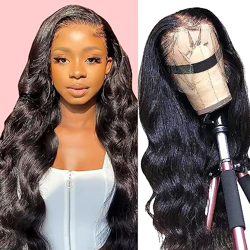 26-Inch Long Human Hair Wig for a Natural Look and Feel, Ideal for Daily Wear