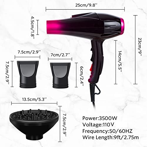 2600W Professional Hair Dryer - Image 3
