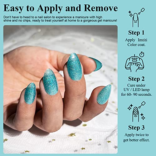 3-in-1 Gel Nail Polish Kit Base Color Top Coat for Durable Manicures - Image 6