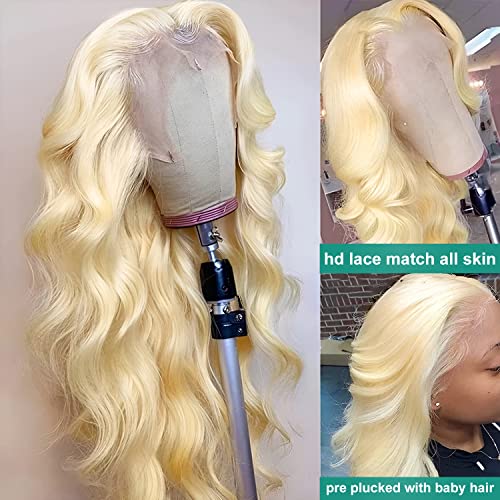 30? 613 Blonde Human Hair Wig - Image 2