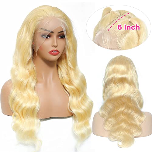 30? Blonde Human Hair Wig - Image 2