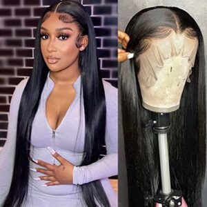 30-Inch Natural Body Wave Human Hair Lace Front Wig Comfortable Wear
