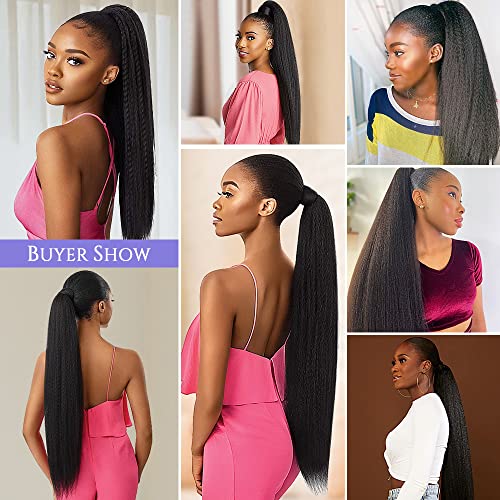 30-Inch Human Hair Ponytail Extension - Image 5