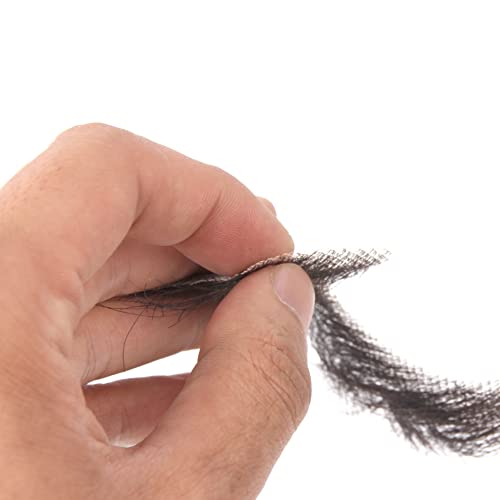 Realistic Human Hair Mustache and Beard Styling Set Natural Finish Medium - Image 5