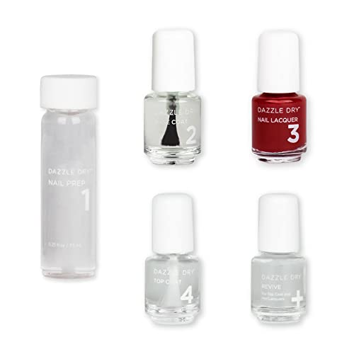 Sparkling 16th Birthday 100 Piece Acrylic Nail Art Kit with Glitter Accents
