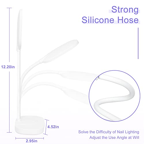 12W White LED Nail Gel Curing Lamp Fast Drying - Image 5