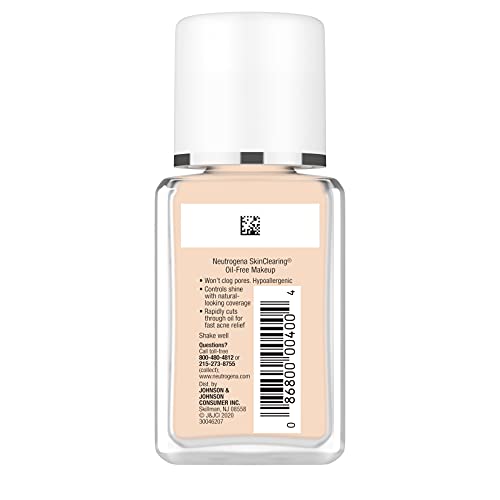 Lightweight Oil-Free Mac Foundation for Acne-Prone Skin 30ml - Image 13