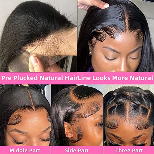 3/4 Length Human Hair Wig for Natural Look and Comfortable Fit - Image 3