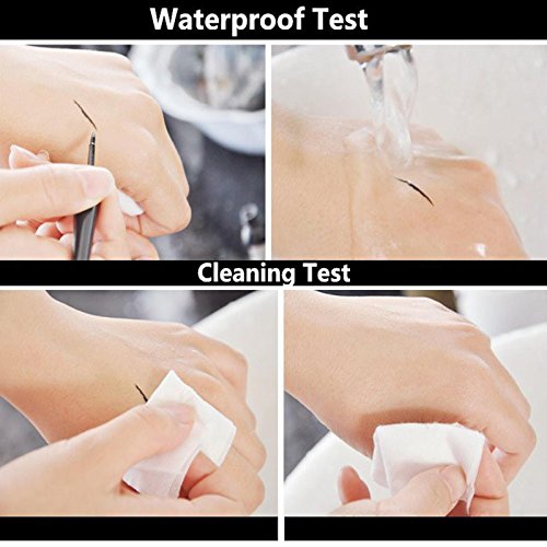 36-Hour Waterproof Black Eyeliner for All-Day Wear, Matte Finish - Image 4