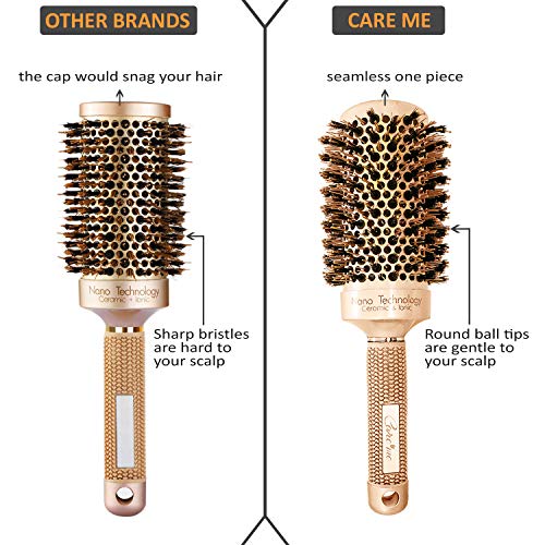 360 Rotating Hair Brush with Adjustable Heat Settings for Effortless Styling - Image 3