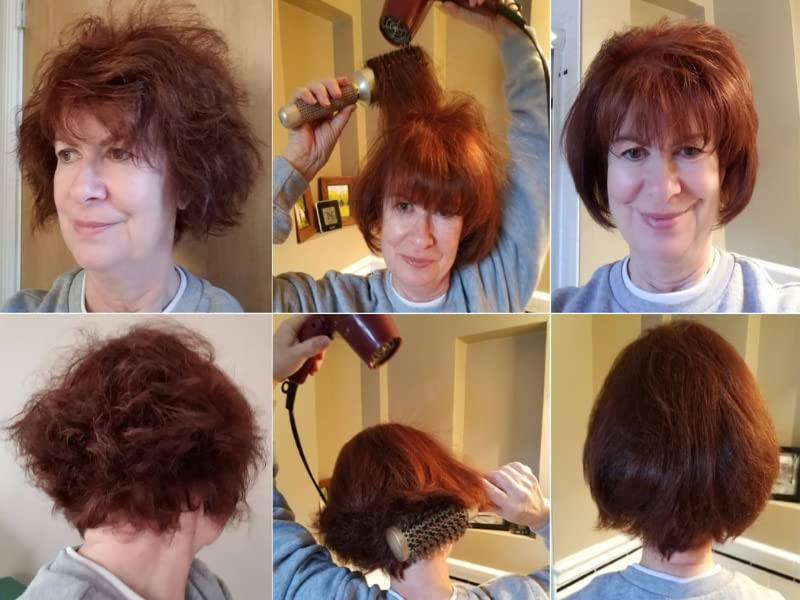 360 Rotating Hair Brush with Adjustable Heat Settings for Effortless Styling - Image 5