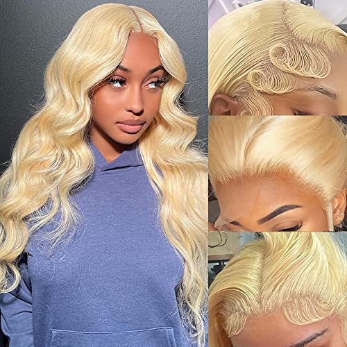 360 Full Lace Human Hair Wig Natural Look Comfortable Fit 150% Density - Image 2
