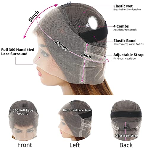 360 Lace Front Human Hair Wig - Image 4