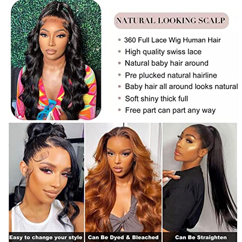 360 Lace Front Human Hair Wig - Image 5