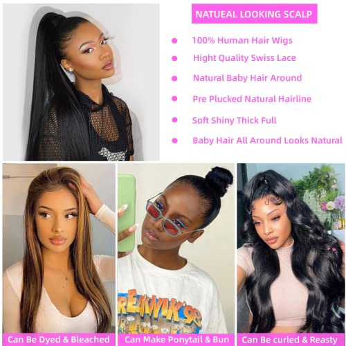 360 Lace Front Human Hair Wig ? Natural Look - Image 5
