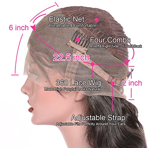 360 Lace Frontal Human Hair Wig - Image 3