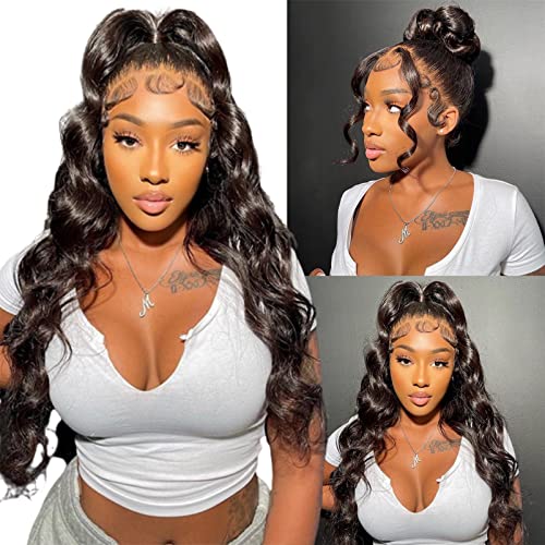 360 Lace Wig Human Hair Pre-Plucked