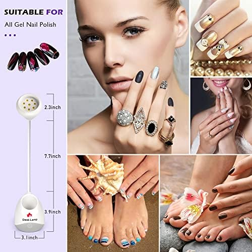 36W Compact LED Gel Nail Lamp with Timer for Fast Curing - Image 2