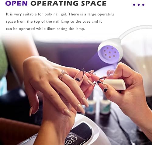 36W Compact LED Gel Nail Lamp with Timer for Fast Curing - Image 5